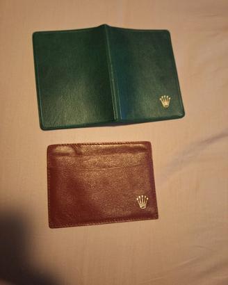 Porta documenti Rolex vintage