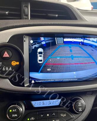 Autoradio Android Toyota Yaris 2012-2019 CarPlay