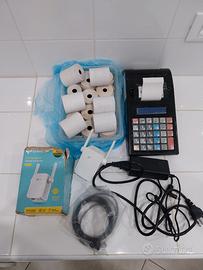 Registratore di cassa ed accessori.