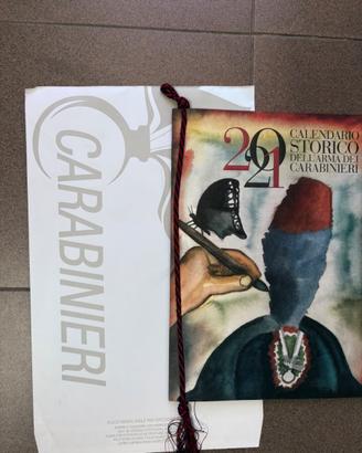Calendario Carabinieri anno 2021