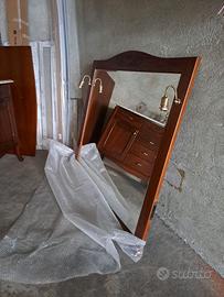 Bagno legno Marmo Rosa