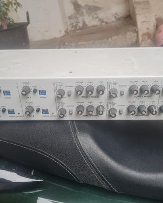 mixer preamplificatore fbt mmz 8004s hifi reverb