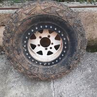 Cerchi 15" beadlock Suzuki SJ Samurai + gomme