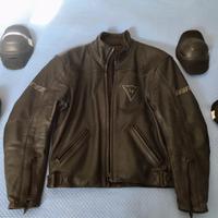 🏍️ Splendida Tuta Dainese divisibile - pelle nera