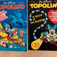 Topolini anni diversi venduti singolarmente