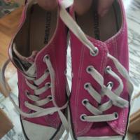 Scarpe converse fucsia n.33