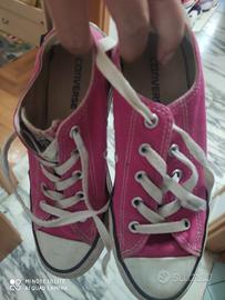 Scarpe converse fucsia n.33