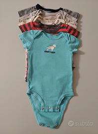 Set body neonato 3-6 mese