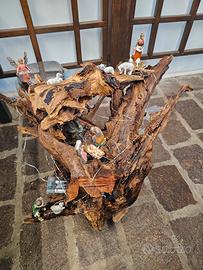 Presepe artigianale fatto a mano