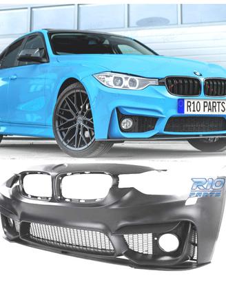 PARAURTI ANTERIORE BMW F30 F31 LOOK M3 SRA + SPOIL