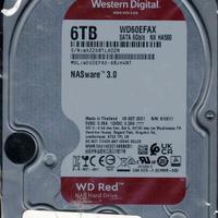 Hard DISK Western Digital Red Wd60efax 6TB