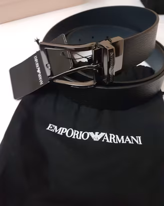 Cintura uomo emporio armani reversibile – nuova