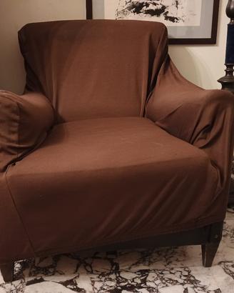 3 poltrone di pelle vintage