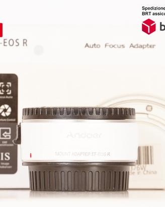 Andoer Mount adapter Canon EF-EOS R bianco
