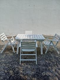 Tavolo+set sedie Foppapedretti