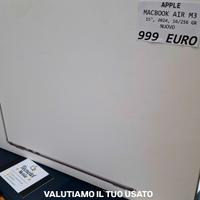 MACBOOK AIR 15 " M3 256GB nuovo