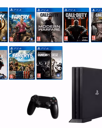 PlayStation 4 pro + 8 giochi