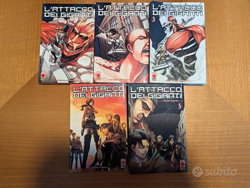 L'attacco dei giganti manga italiano