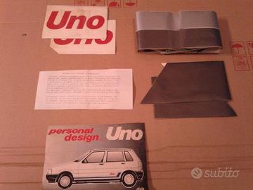 Fiat uno kit adesivi carrozzeria