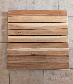 Pedana antiscivolo in legno