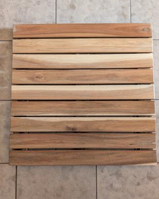 Pedana antiscivolo in legno