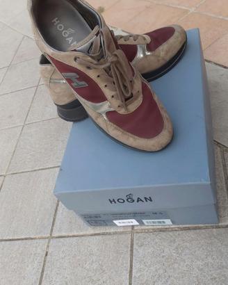 Hogan Elective Allacciato H Flock Bordeaux 36½