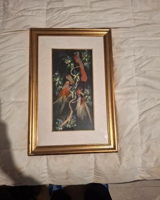 Quadro pappagalli Messico