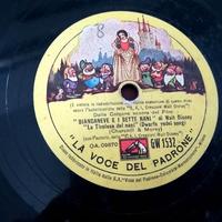Vinile Biancaneve e i Sette Nani. 1938 Walt Disney
