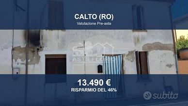 Immobile in asta di 135 m² con box auto a Calto