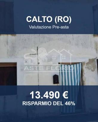 Immobile in asta di 135 m² con box auto a Calto