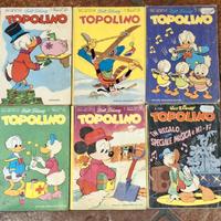 Lotto 6 Topolino anni ’70/’80