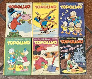 Lotto 6 Topolino anni ’70/’80