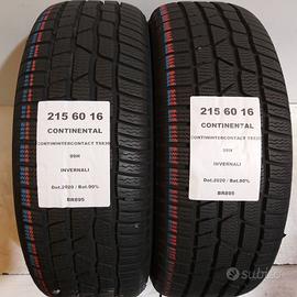 2 GOMME 215 60 16 CONTINENTAL BR895