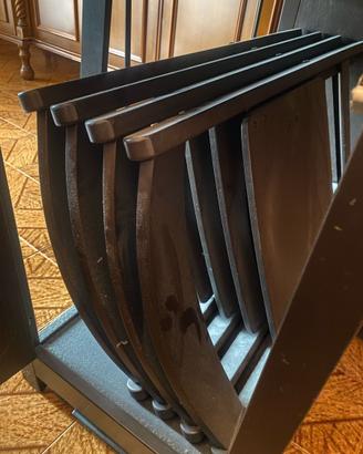 Tavolo copernico con sedie Foppapedretti