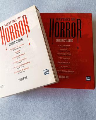 2 Cofanetti DVD “Masters of Horror” da collezione.
