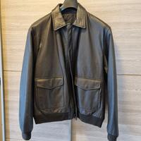 bomber In vera pelle made in Italy