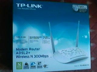 MODEM ROUTER TP-LINK -NUOVO- con splitter