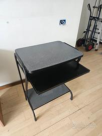 Mobiletto Carrello Porta PC a 3 Livelli