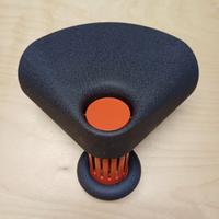 Lampada da parete "Bollo" di Tobia Scarpa per Flos