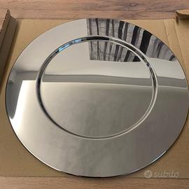 SG43 Alessi - sottopiatto acciaio rotondo 33cm