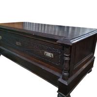 Panca con cassetto fine '800