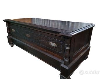 Panca con cassetto fine '800