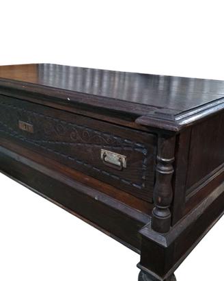Panca con cassetto fine '800