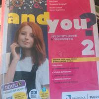 Libro scuola media And You 2 ISBN 9788849423891