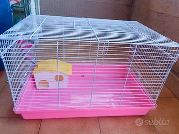 Gabbia per criceti con accessori