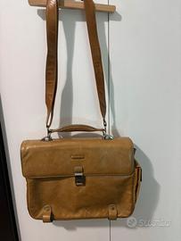 Borsa valigetta Piquadro in pelle Blue Square