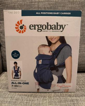 Marsupio Omni 360 Ergobaby blu