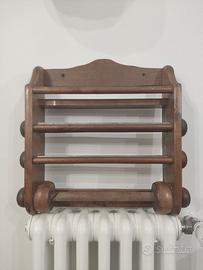Portarotolo in legno