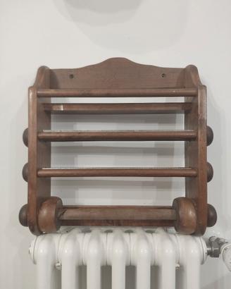 Portarotolo in legno