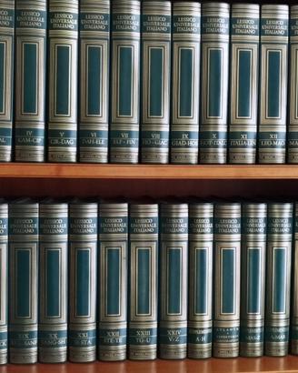 enciclopedia TRECCANI LESSICO UNIVERSALE ITALIANO